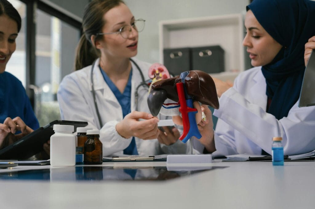 Diversity, Medical team working